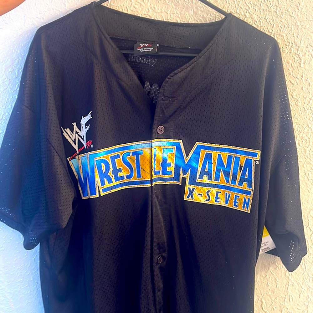 Wrestle Mania X-Seven 2001 Jersey